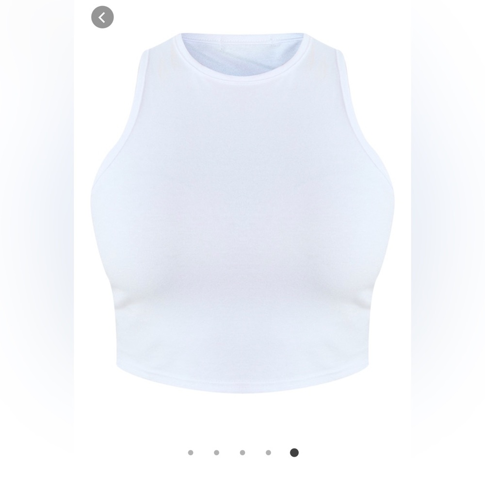 White Crop Top